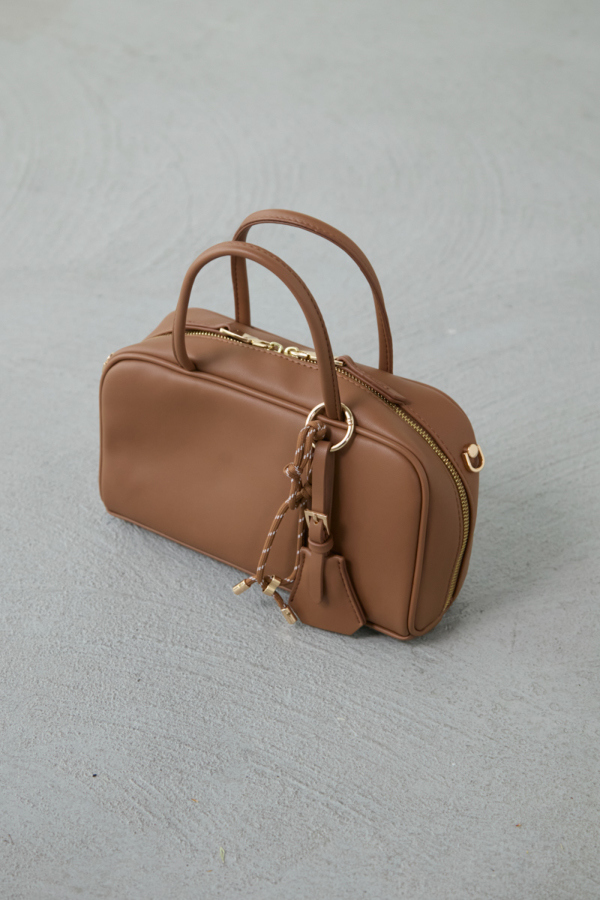 pompom 　エムディア2セット チャーム付きスクエアボストン｜BAG｜レディースファッション通販のM