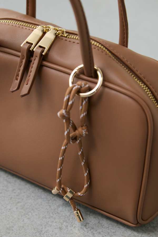 チャーム付きスクエアボストン｜BAG｜レディースファッション通販のM