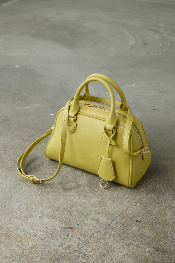 シボフェイクレザーボストンバッグ|BAG|レディース シボフェイクレザーボストンバッグ|BAG|レディース