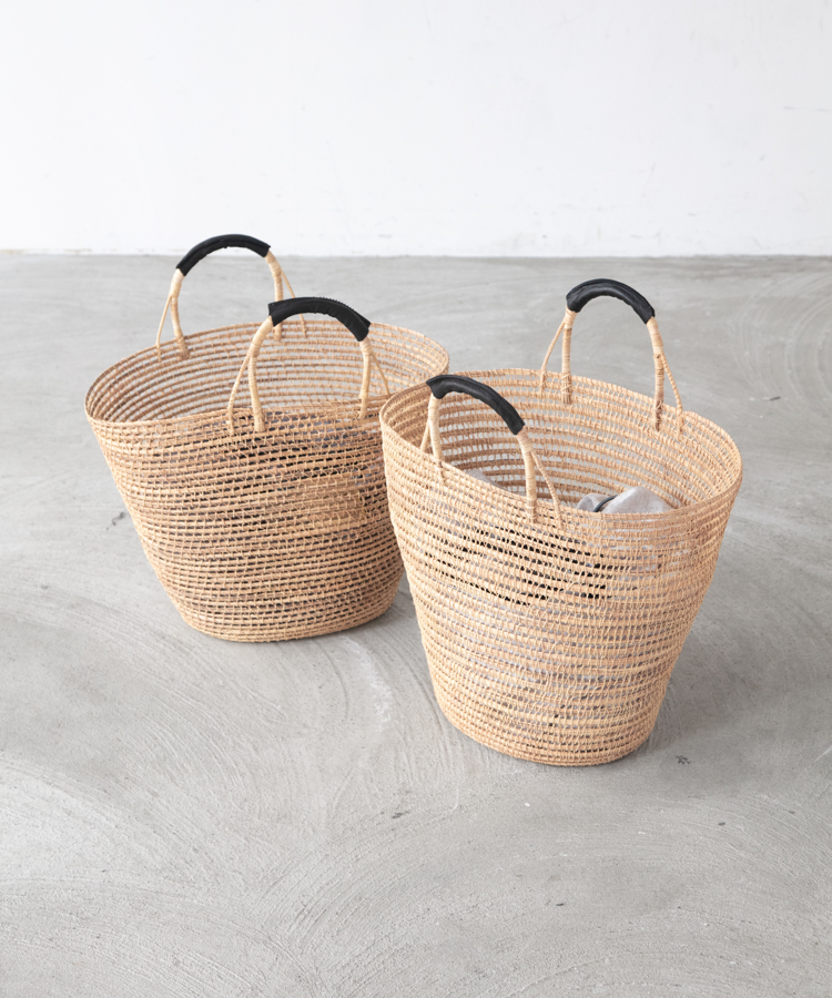 【極美品】カゴバック フェアトレード〉ラージカゴバッグ｜BAG｜レディース