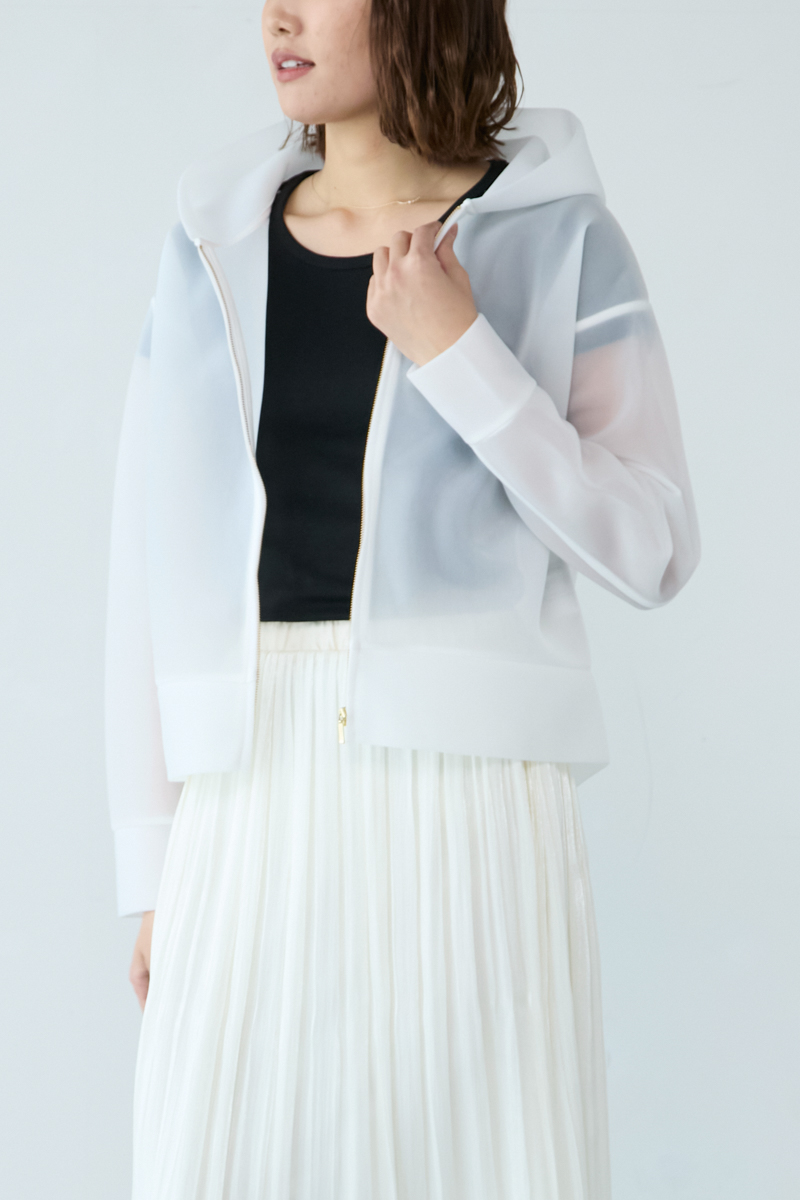 M-PREMIER COUTURE パーカー 3色セット サイズ36 シアーダンボールパーカー｜TOPS｜レディースファッション通販の