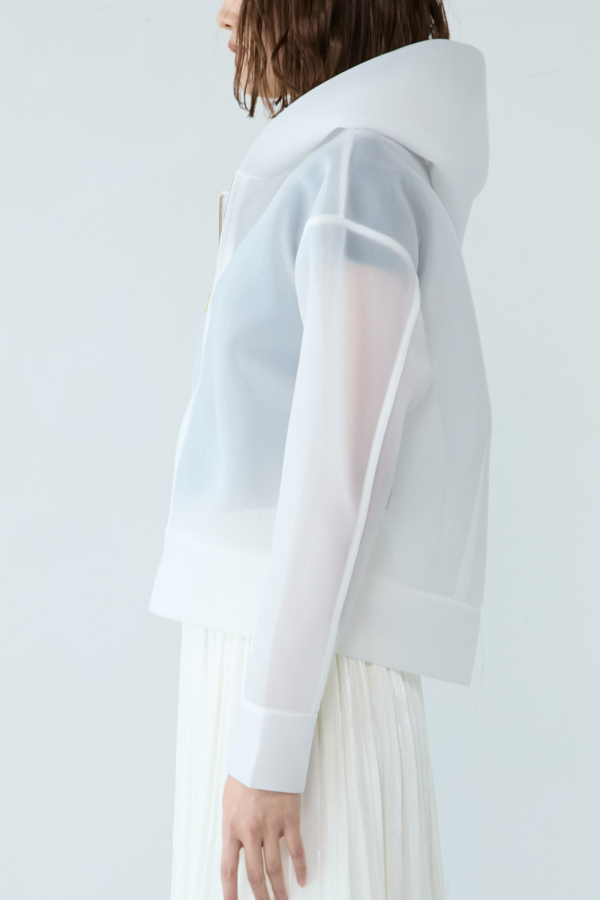M-PREMIER COUTURE パーカー 3色セット サイズ36 シアーダンボールパーカー｜TOPS｜レディースファッション通販の