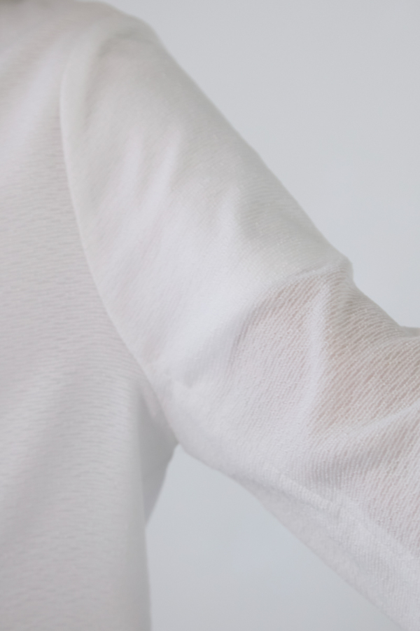 シアーツイードノーカラージャケット｜OUTER｜レディースファッション