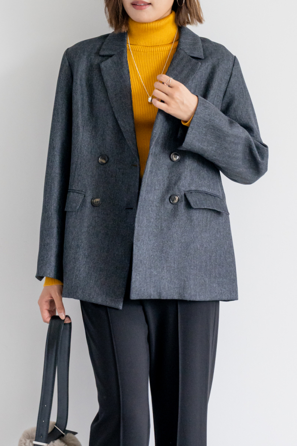 ツイードテーラードジャケット｜OUTER｜レディースファッション通販のM