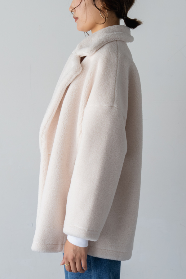 アドーアのムートンのピーコート（期間限定出品） ミクロボアムートンPコート｜OUTER｜レディースファッション通販のM