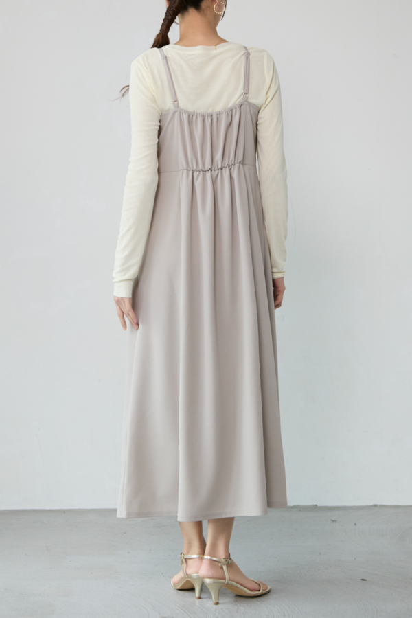 フロントリボンキャミワンピース｜ONE-PIECE｜レディースファッション