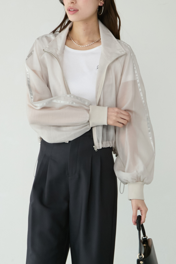 ラインシアーブルゾン｜OUTER｜レディースファッション通販のM