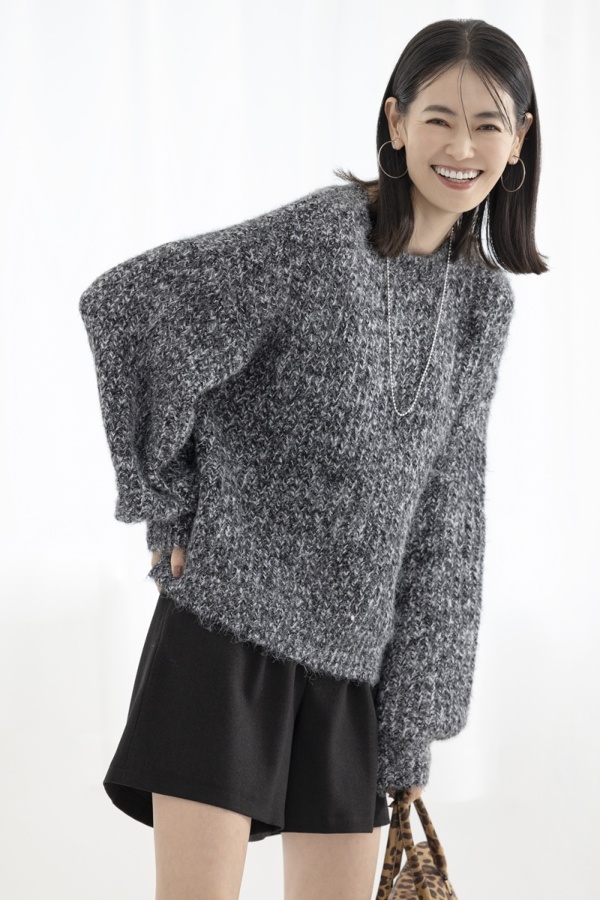 【Winter Collection 2026掲載】ミックスヤーンニット