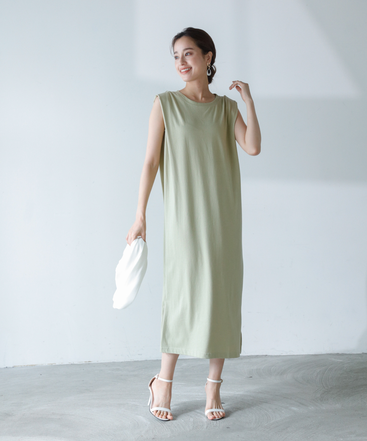 サイドスリットカットワンピース One Piece レディースファッション通販のm Deux エムドゥ