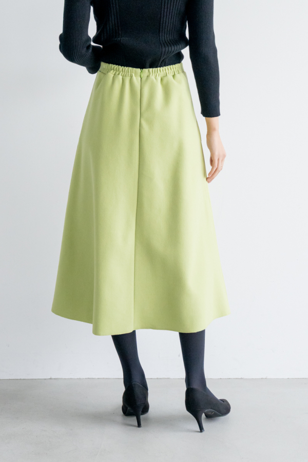 メルトンダブルポケットフレアスカート｜SKIRT｜レディース