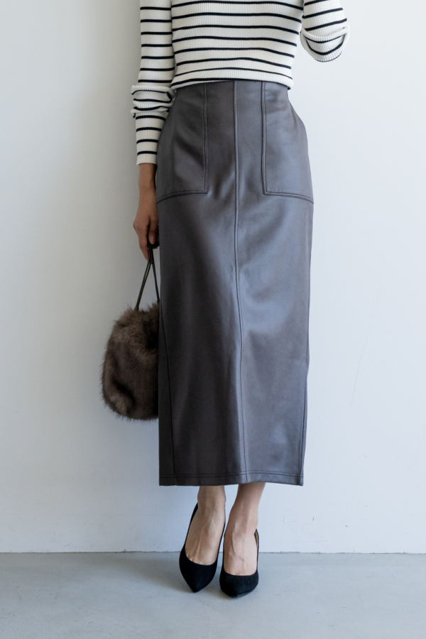 マシュマロスエードタイトスカート｜SKIRT｜レディース
