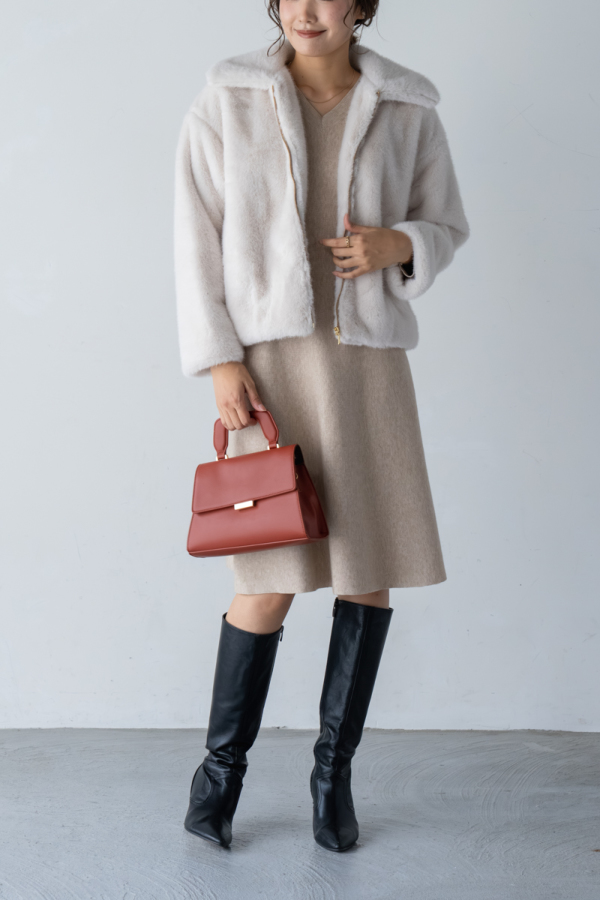 ミンクタッチファーコート｜OUTER｜レディースファッション通販のM