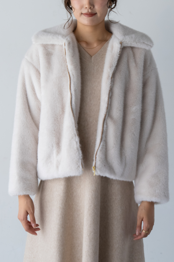 ミンクタッチファーコート｜OUTER｜レディースファッション通販のM