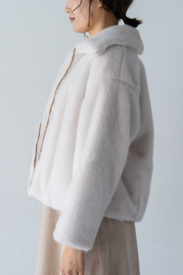 ミンクタッチファーコート｜OUTER｜レディースファッション通販のM