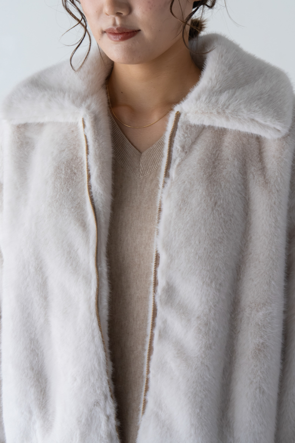 ミンクタッチファーコート｜OUTER｜レディースファッション通販のM