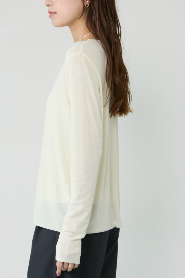 シアーロンT｜TOPS｜レディースファッション通販のM.deux(エムドゥ)