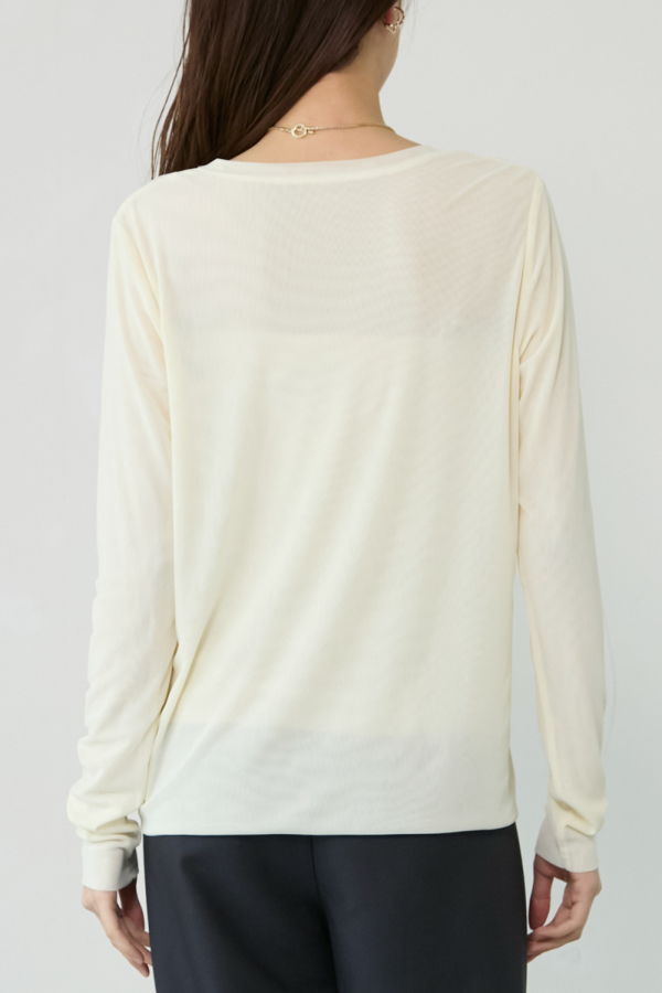 シアーロンT｜TOPS｜レディースファッション通販のM.deux(エムドゥ)