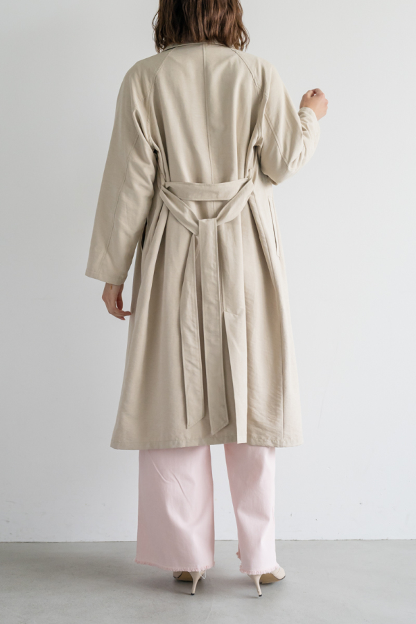 ピーチスキントレンチコート｜OUTER｜レディースファッション通販のM