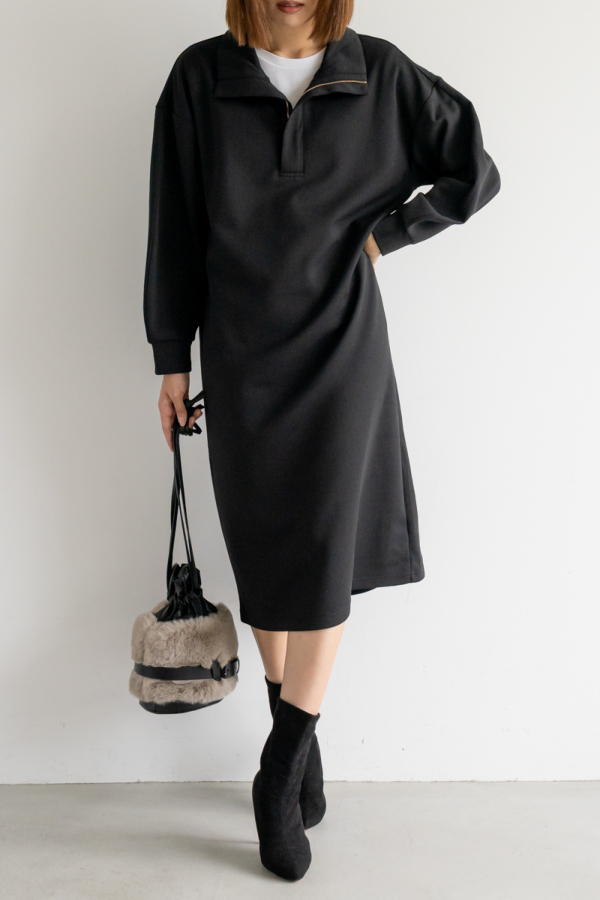 ハーフジップワンピース｜ONE-PIECE｜レディースファッション通販のM