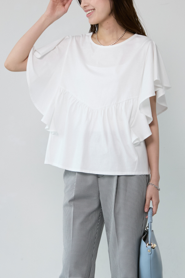 2wayフリルカットソー｜TOPS｜レディースファッション通販のM