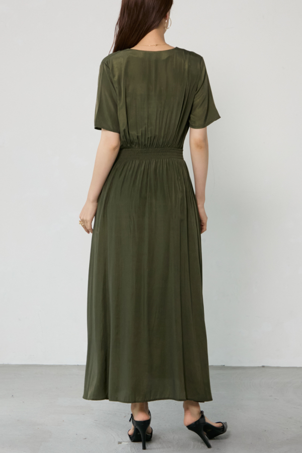 新品　エムドゥ　M.deux ロングワンピース　カシュクール女神ワンピース カシュクール女神ワンピース｜ONE-PIECE｜レディース