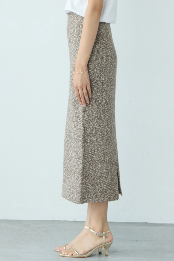 エムミーエメ　ラメスカート　新品タグ付き M me eme／【sale】High waist lame tweed skirt (eme10283