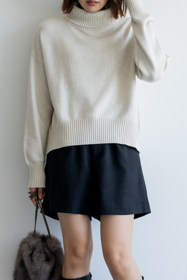 セットアップ対応》タートルゆるニット｜TOPS｜レディース