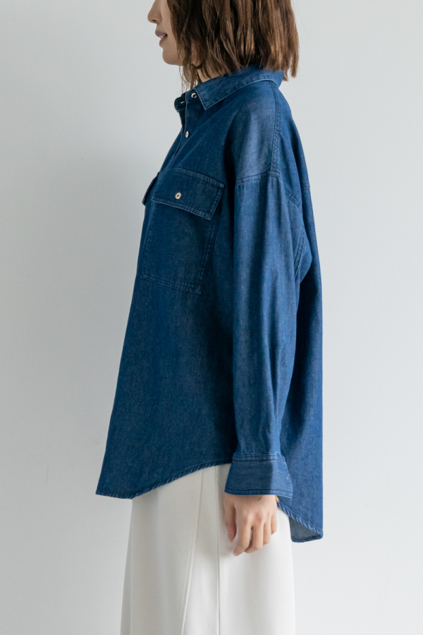 ツーエイト /2/8 デニムシャツ レディース F デニムシャツ｜TOPS｜レディースファッション通販のM.deux(エムドゥ)