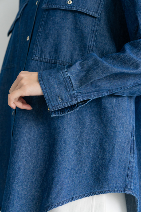 デニムシャツ｜TOPS｜レディースファッション通販のM.deux(エムドゥ)