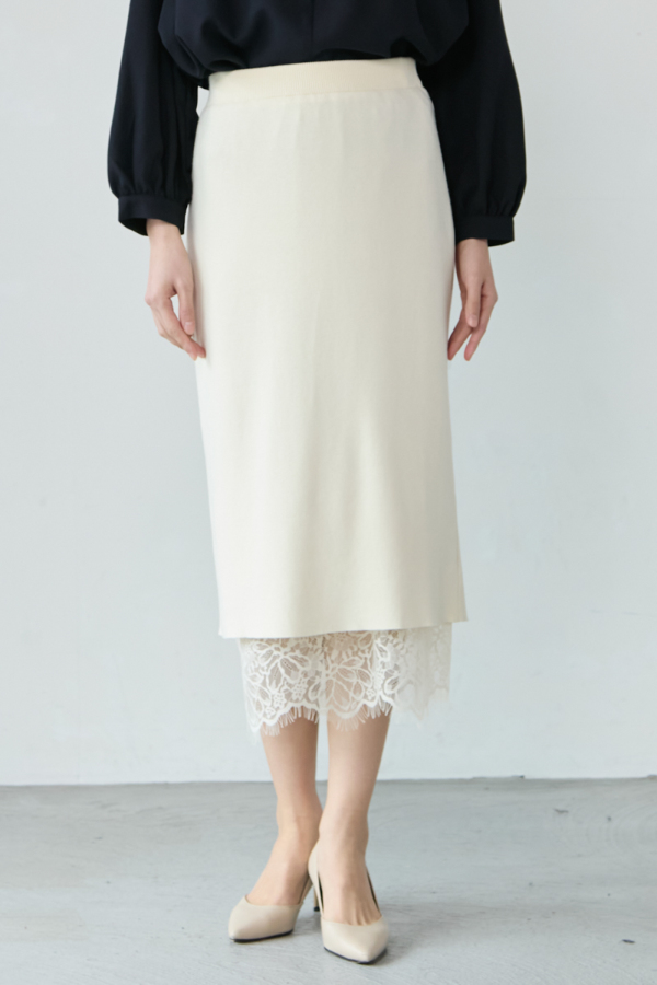 リバーシブルレースタイトスカート｜SKIRT｜レディースファッション