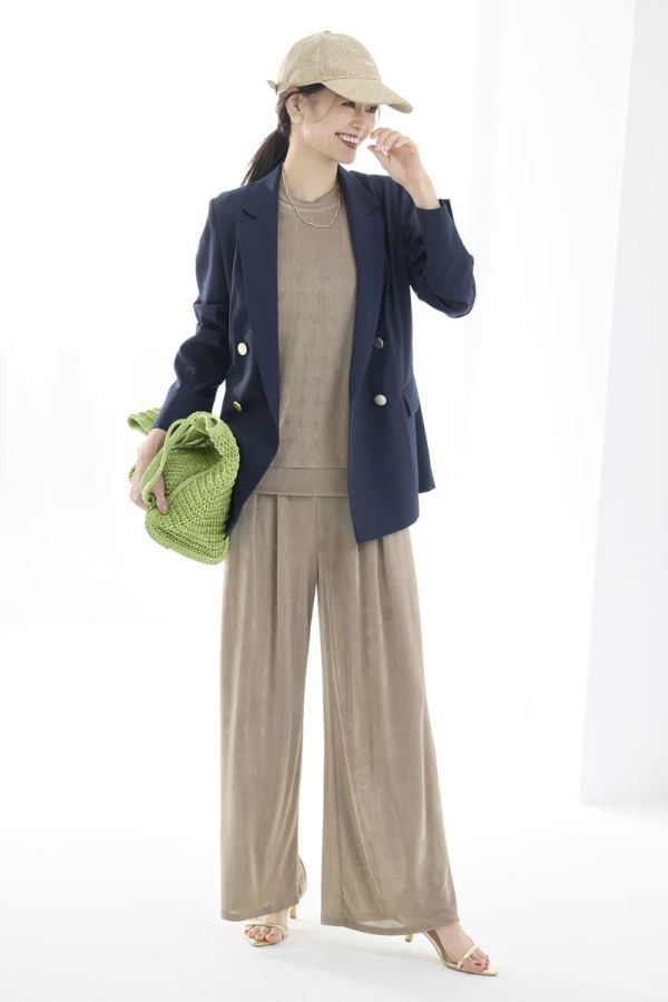 セットアップ対応》リラックス美脚パンツ｜PANTS｜レディース