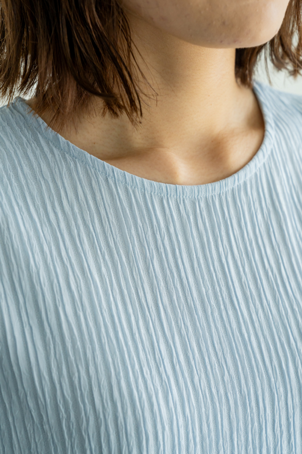セットアップ対応》リラックス楊柳ノースリカットソー｜TOPS